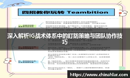深入解析IG战术体系中的盯防策略与团队协作技巧
