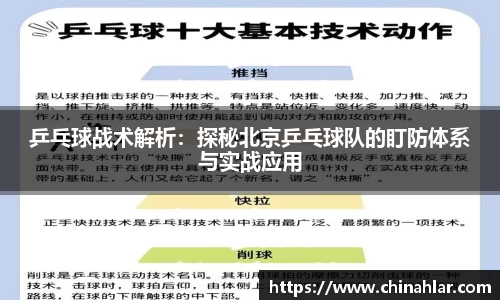 乒乓球战术解析：探秘北京乒乓球队的盯防体系与实战应用